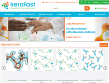 Tablet Screenshot of kerafast.com